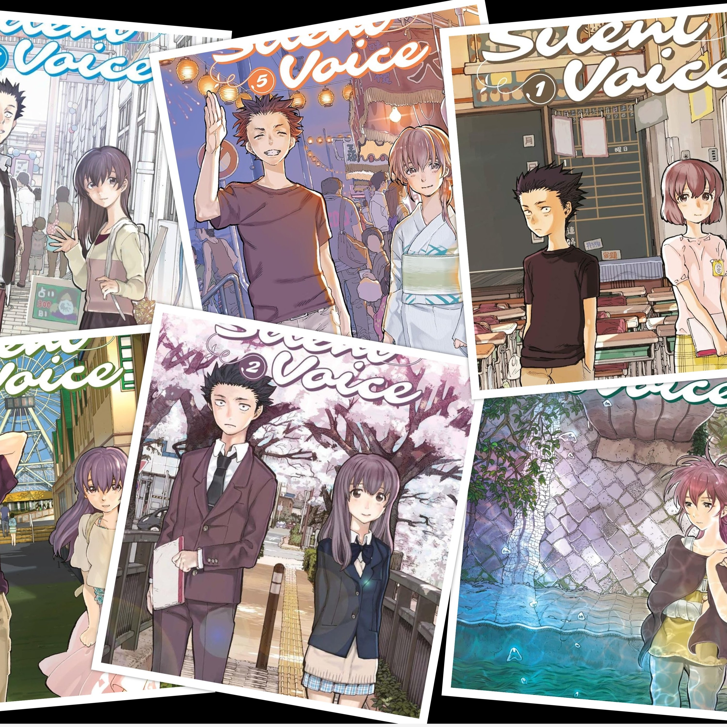 پک مانگا سایلنت ویس A Silent Voice (صدای خاموش) فایل اورجینال