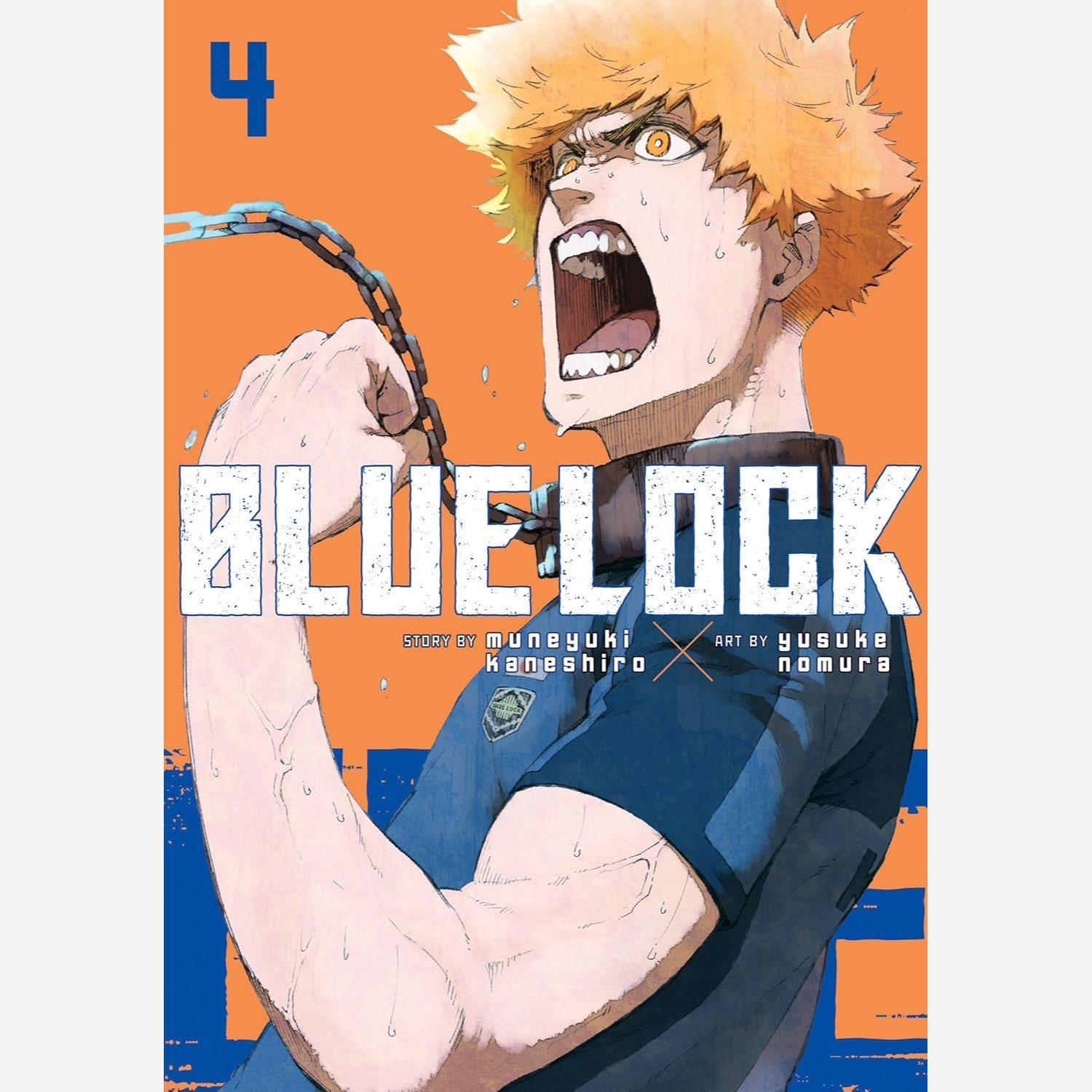 مانگا Blue Lock 4 بلو لاک (قفل آبی) فایل اورجینال انگلیسی