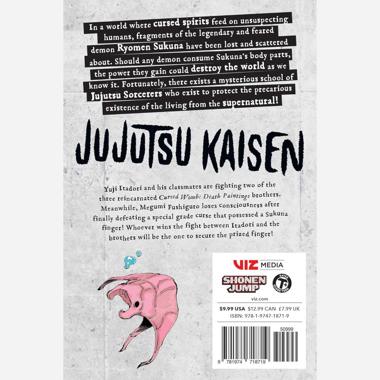 مانگا جوجوتسو کایسن Jujutsu Kaisen 8