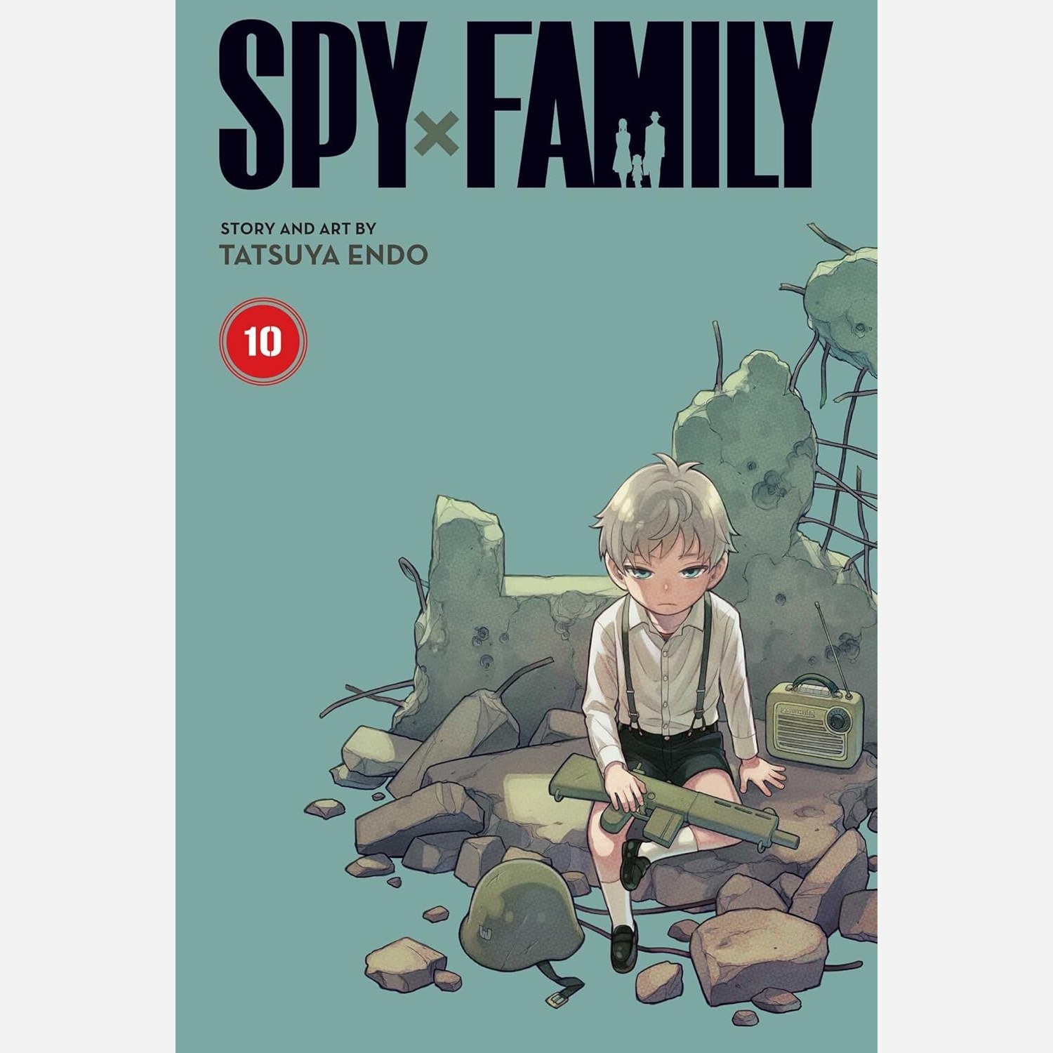 مانگا Spy X Family 10 خانواده جاسوس 10 زبان انگلیسی