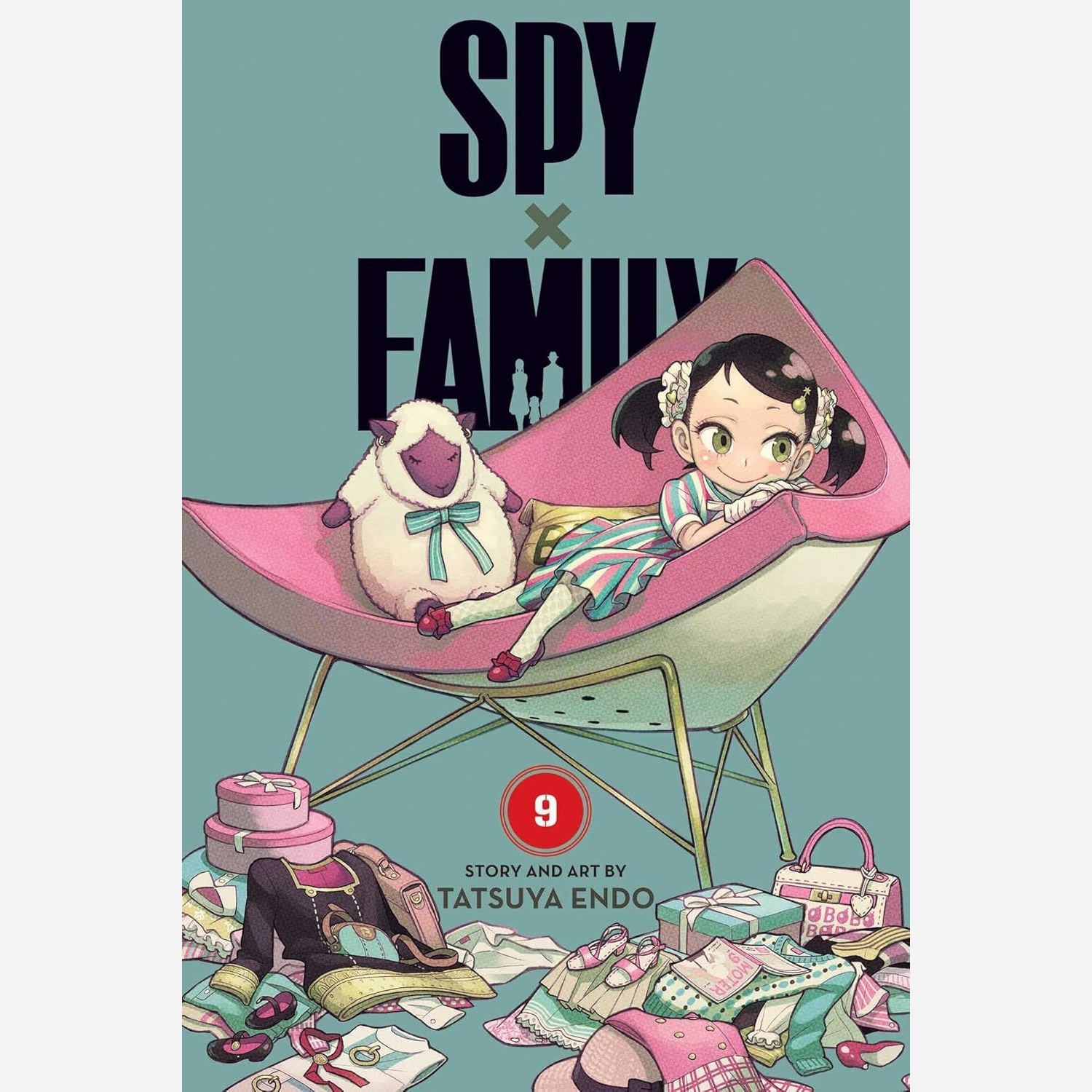 مانگا Spy X Family 9 خانواده جاسوس 9 زبان انگلیسی