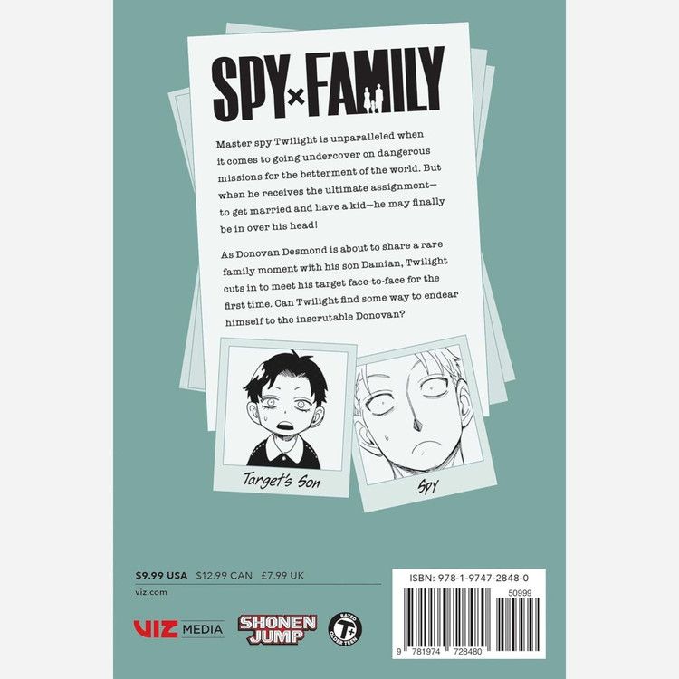 مانگا خانواده جاسوس 7 Spy X Family زبان انگلیسی