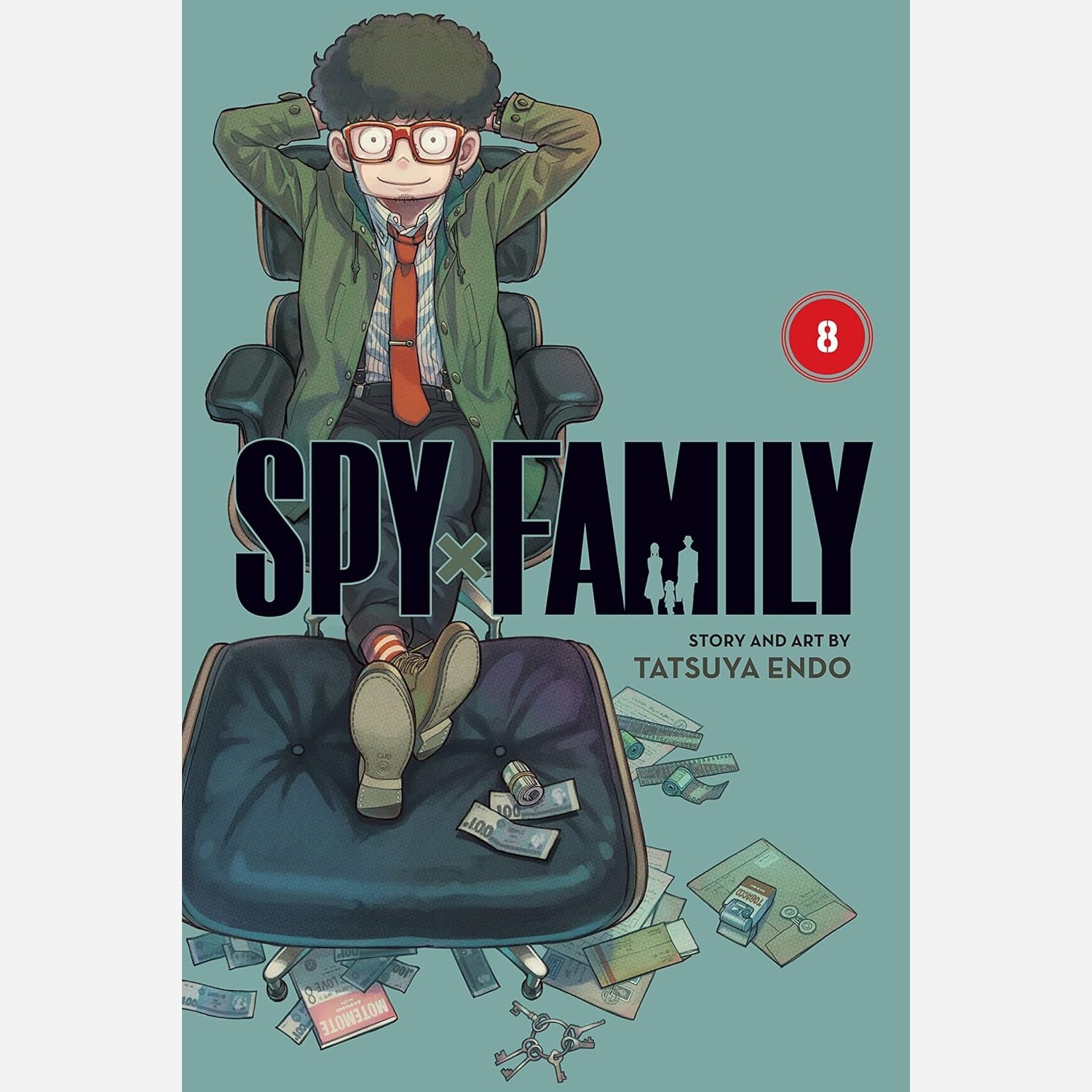 خرید مانگا خانواده جاسوس 8 Spy X Family زبان انگلیسی