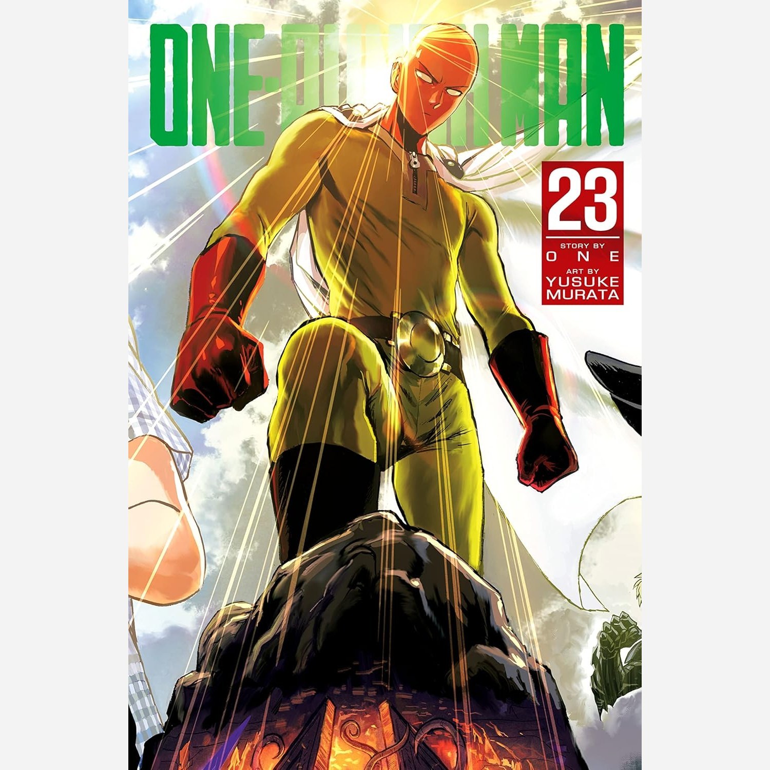 مانگا One Punch Man 23 وان پانچ من (مرد تک مشتی 23)