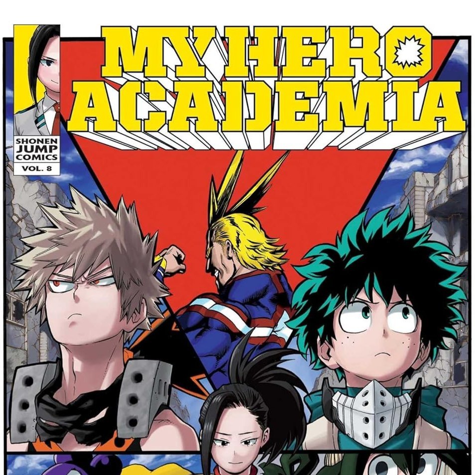 مانگا آکادمی قهرمان من My Hero Academia 8 هیرو آکادمیا