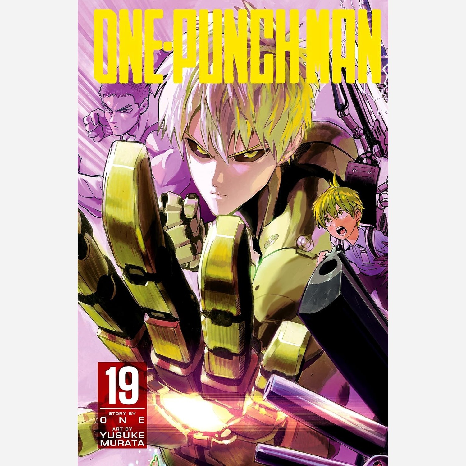 مانگا One Punch Man 19 وان پانچ من (مرد تک مشتی 19)
