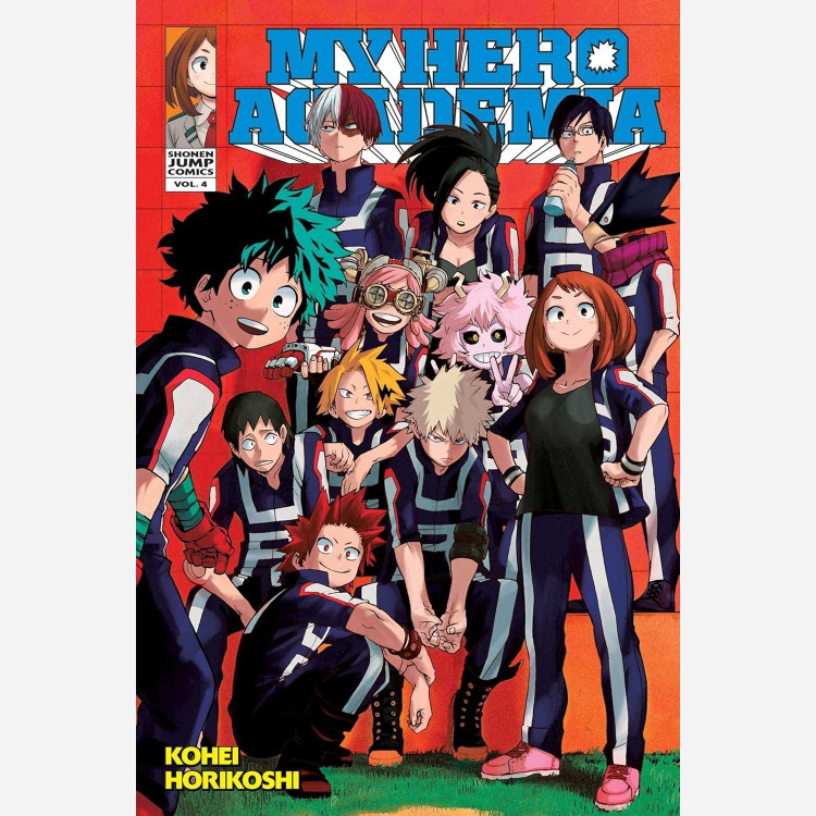 مانگا آکادمی قهرمان من My Hero Academia 4