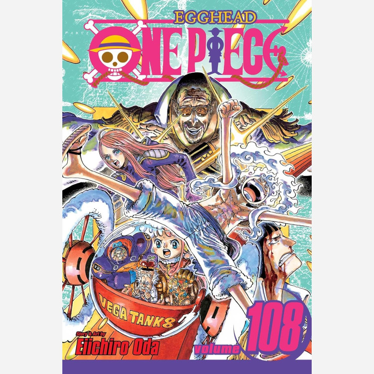 مانگا One Piece 108 وان پیس 108 انگلیسی و فارسی