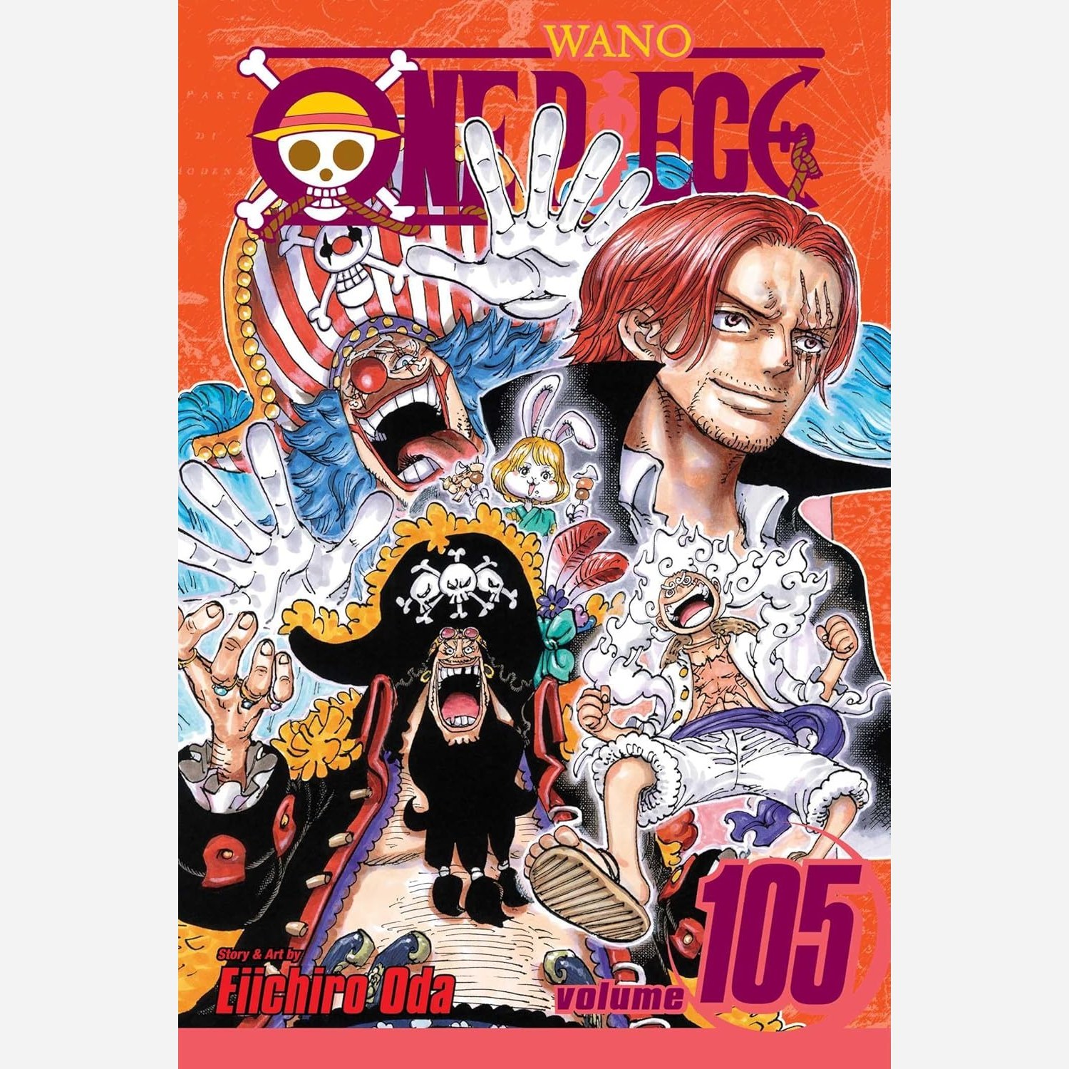 مانگا One Piece 105 وان پیس 105 انگلیسی و فارسی