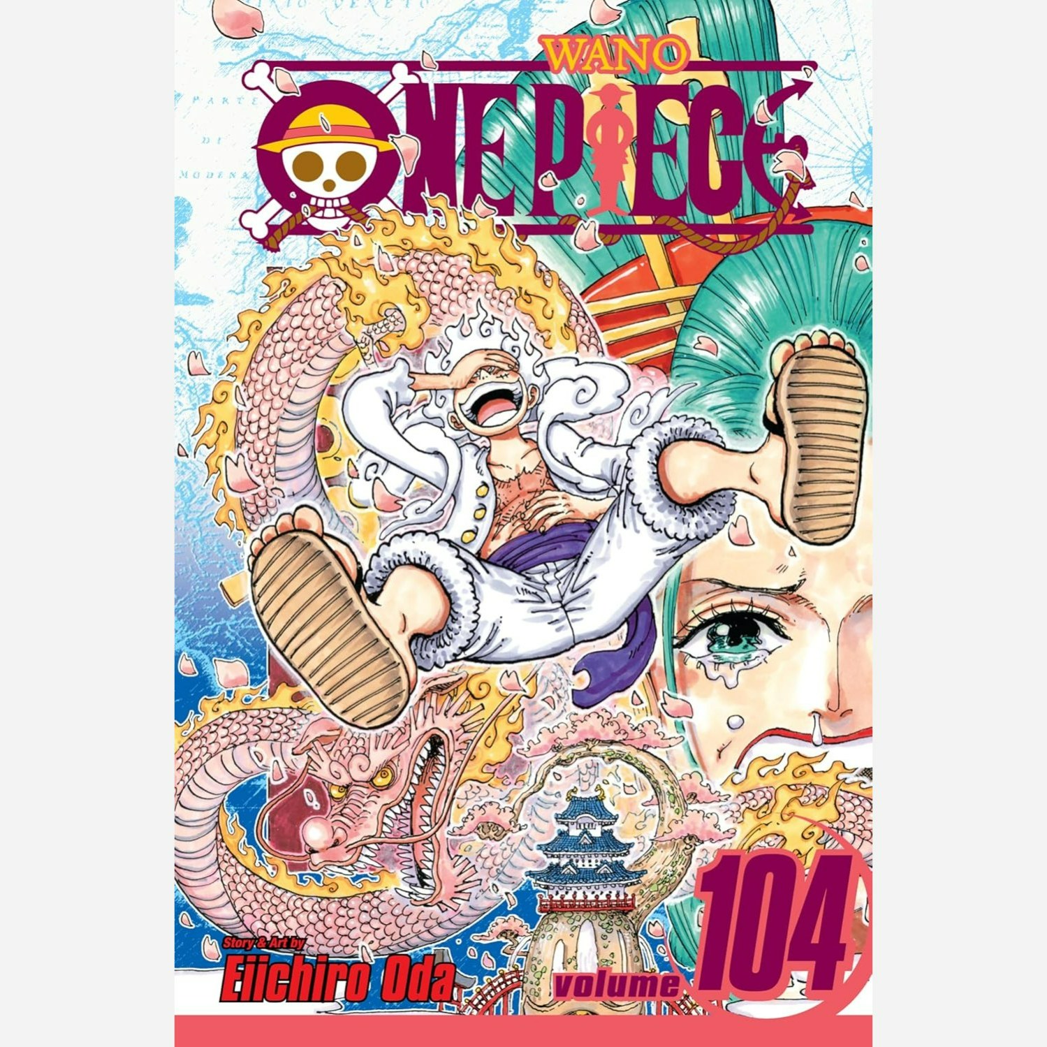 مانگا One Piece 104 وان پیس 104 انگلیسی و فارسی