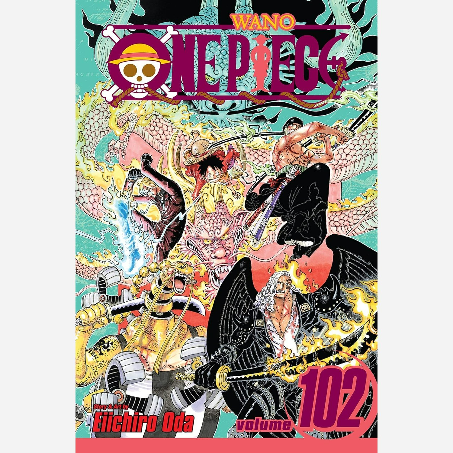 مانگا One Piece 102 وان پیس 102 انگلیسی و فارسی