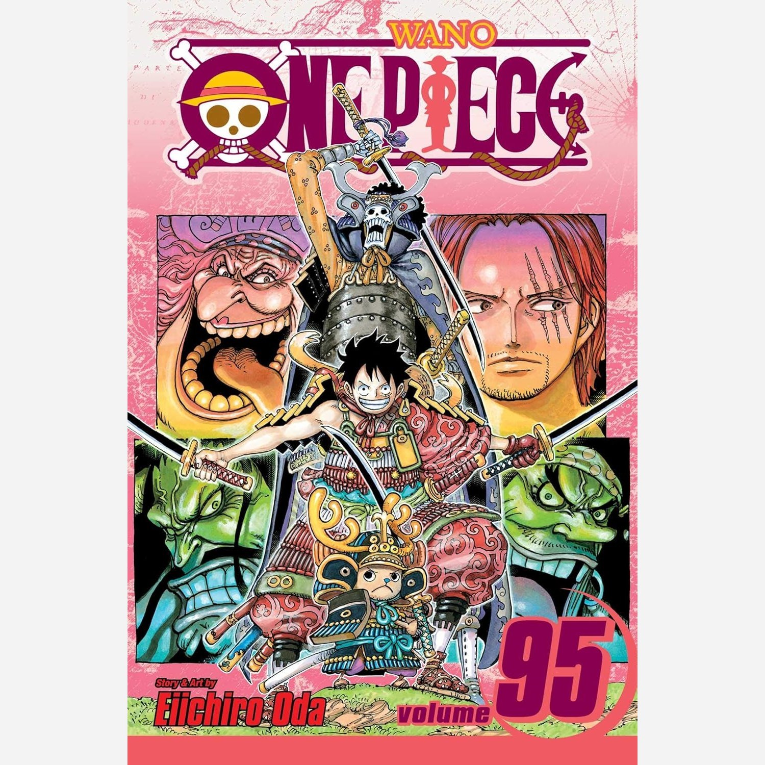 مانگا One Piece 95 وان پیس 95 انگلیسی و فارسی