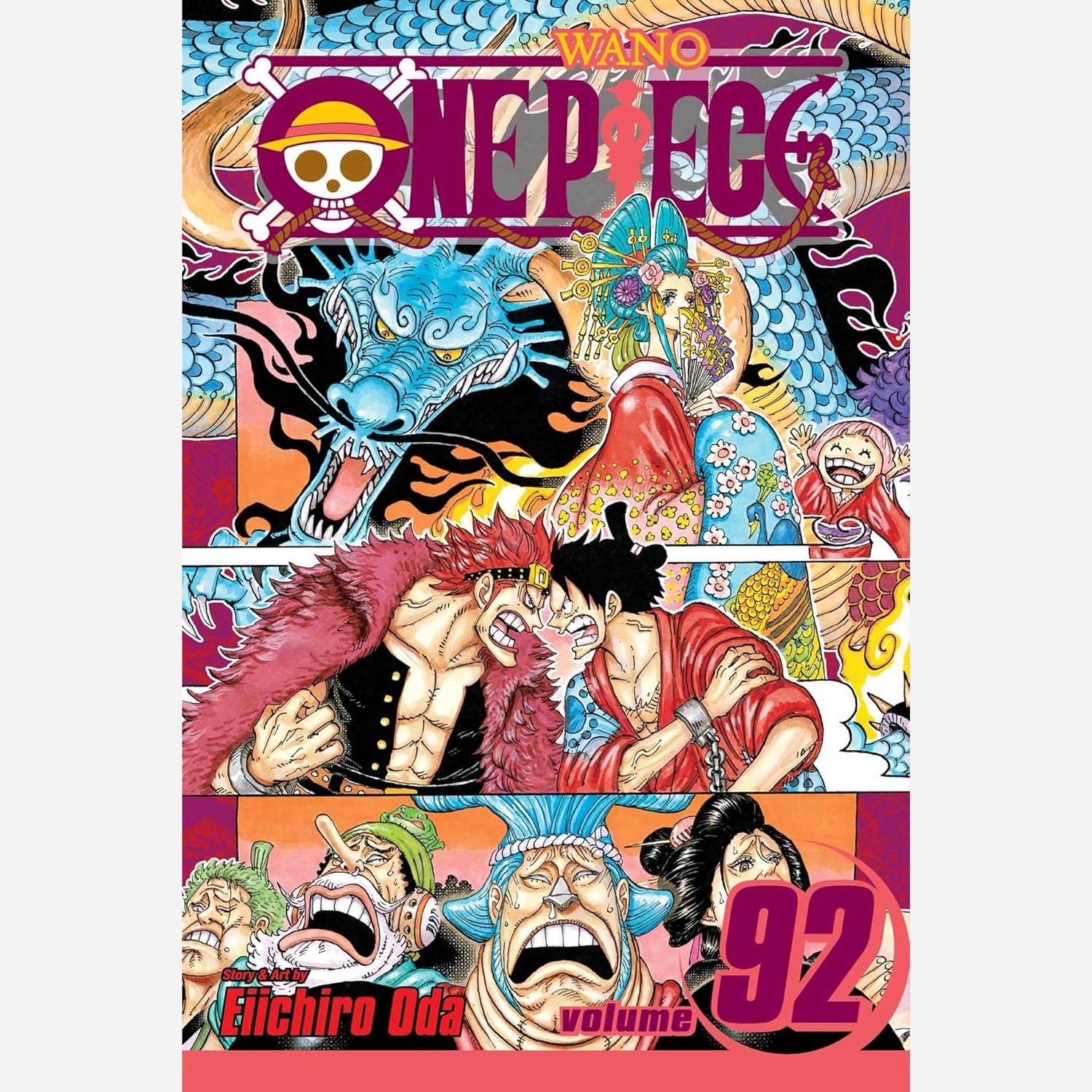 مانگا One Piece 92 وان پیس 92 انگلیسی و فارسی