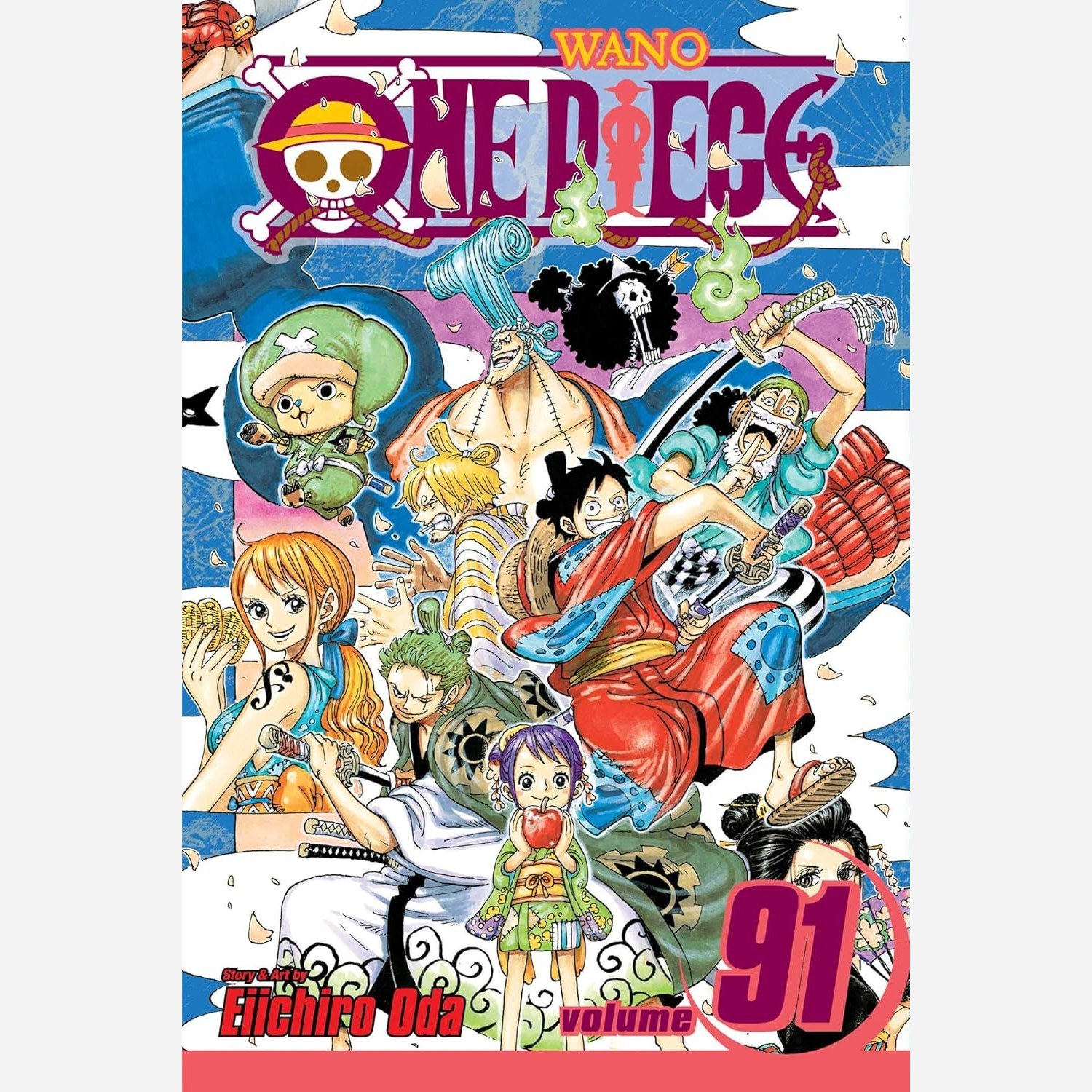 مانگا One Piece 91 وان پیس 91 انگلیسی و فارسی
