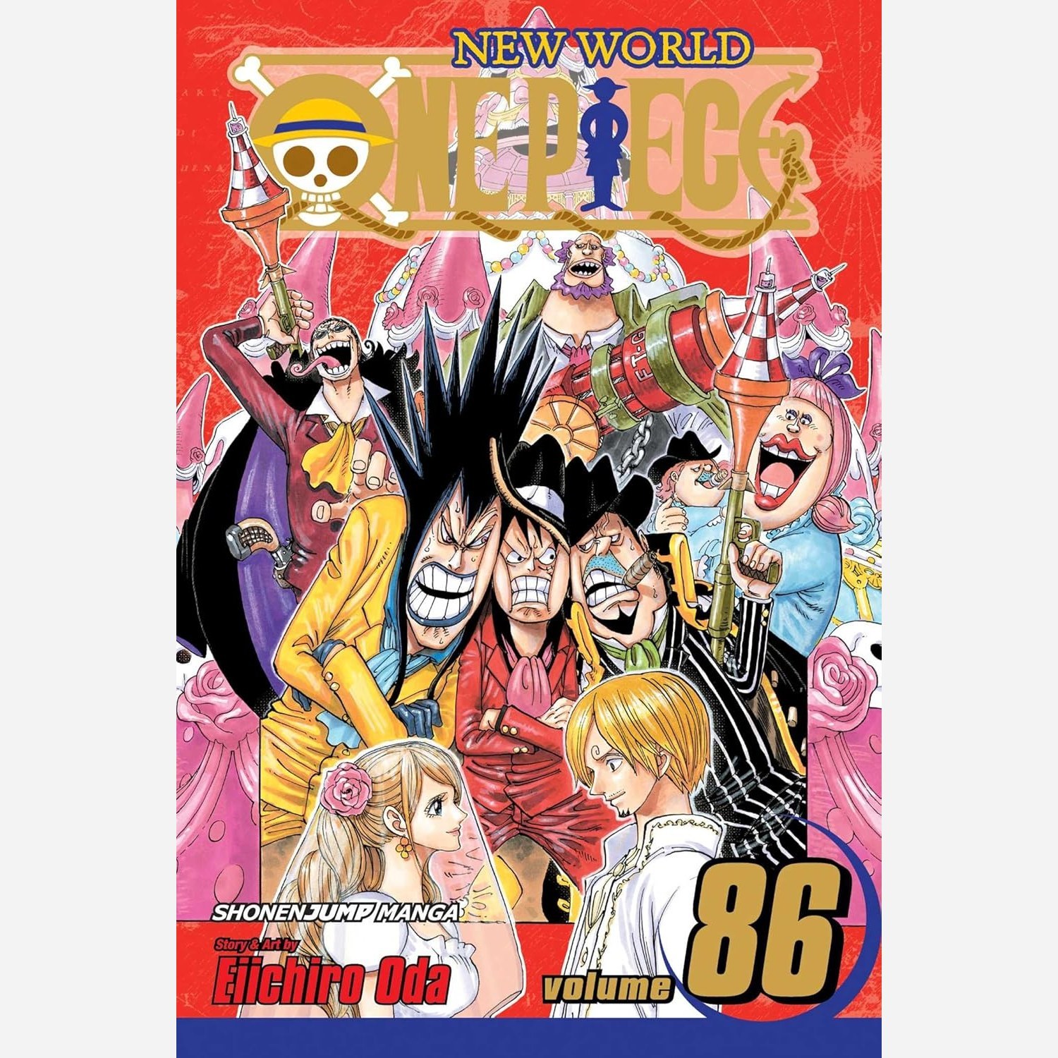 مانگا One Piece 86 وان پیس 86 انگلیسی و فارسی