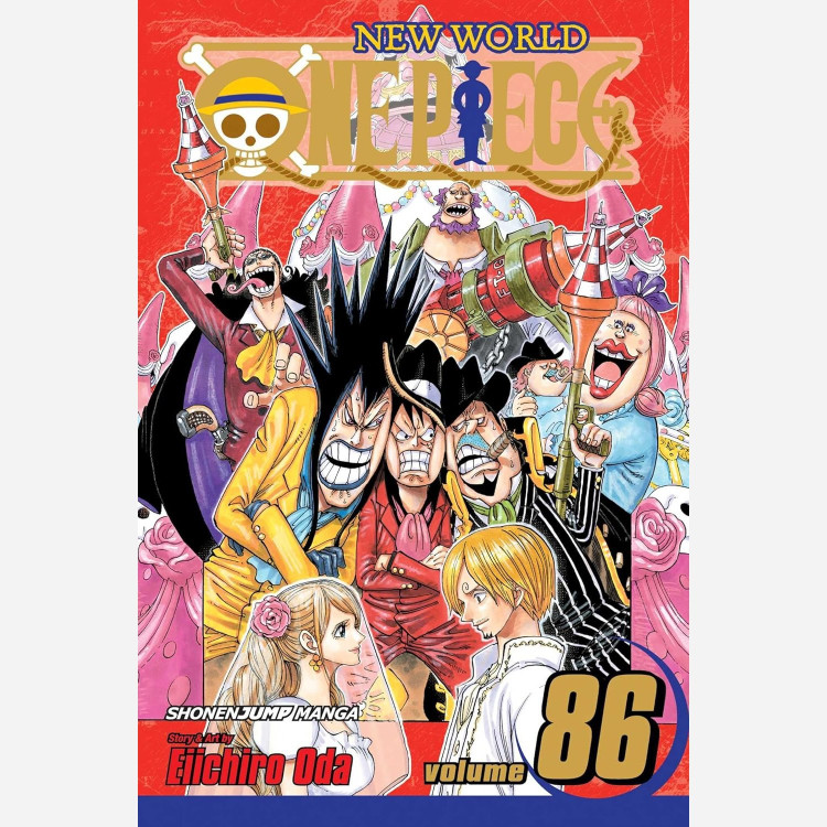 مانگا One Piece 86 وان پیس 86 انگلیسی و فارسی