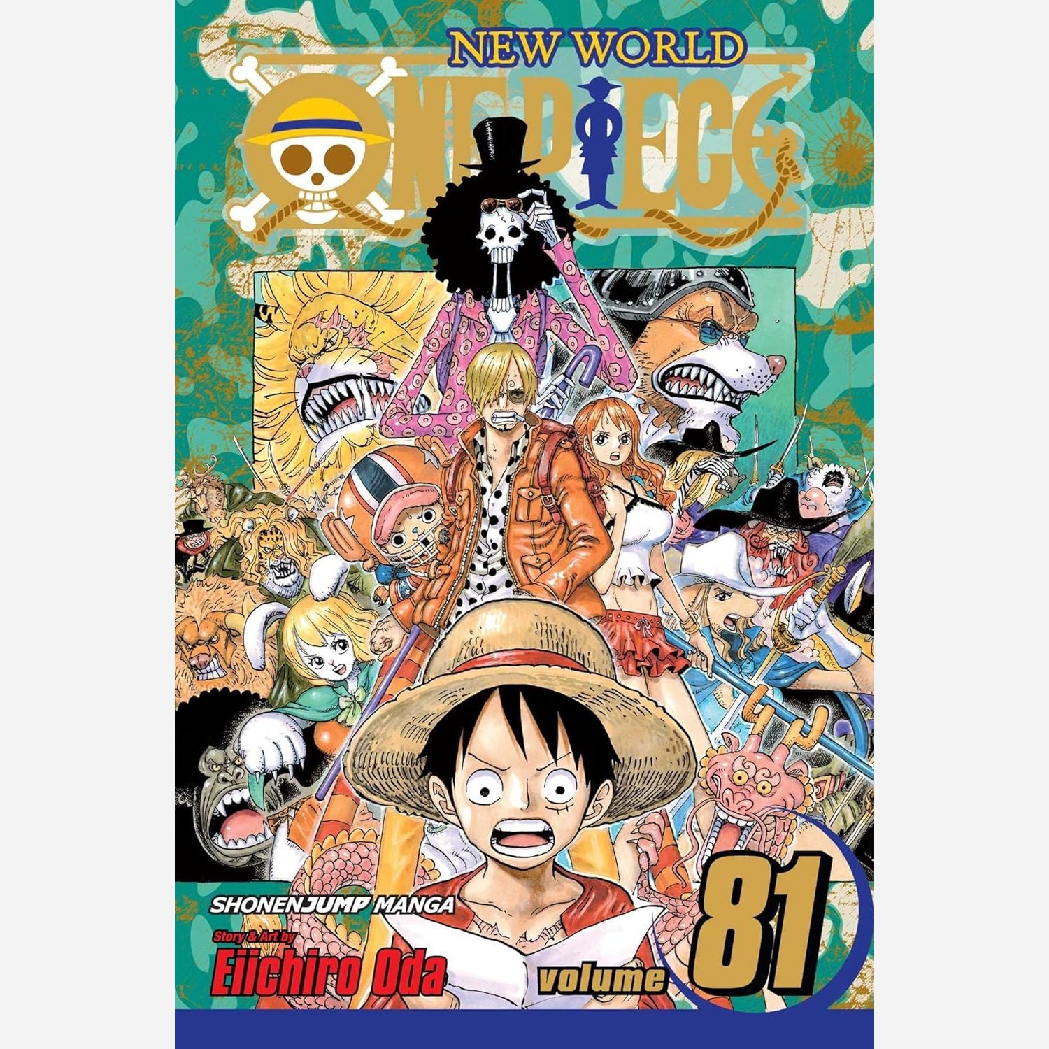 مانگا One Piece 81 وان پیس 81 انگلیسی و فارسی