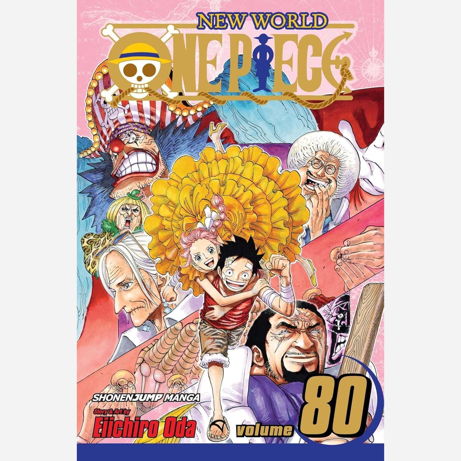 مانگا One Piece 80 وان پیس 80 انگلیسی و فارسی