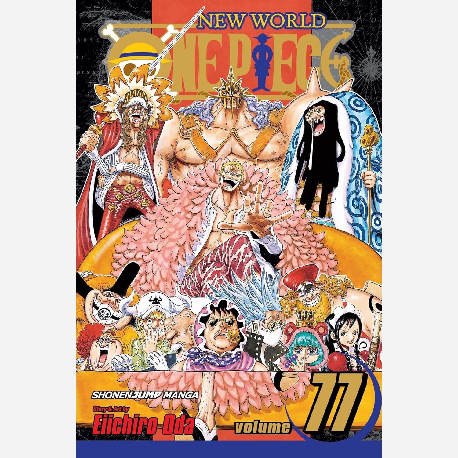 مانگا One Piece 77 وان پیس 77 انگلیسی و فارسی