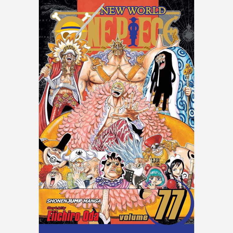 مانگا One Piece 77 وان پیس 77 انگلیسی و فارسی