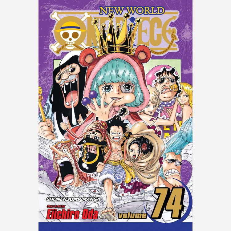 مانگا One Piece 74 وان پیس 74 انگلیسی و فارسی