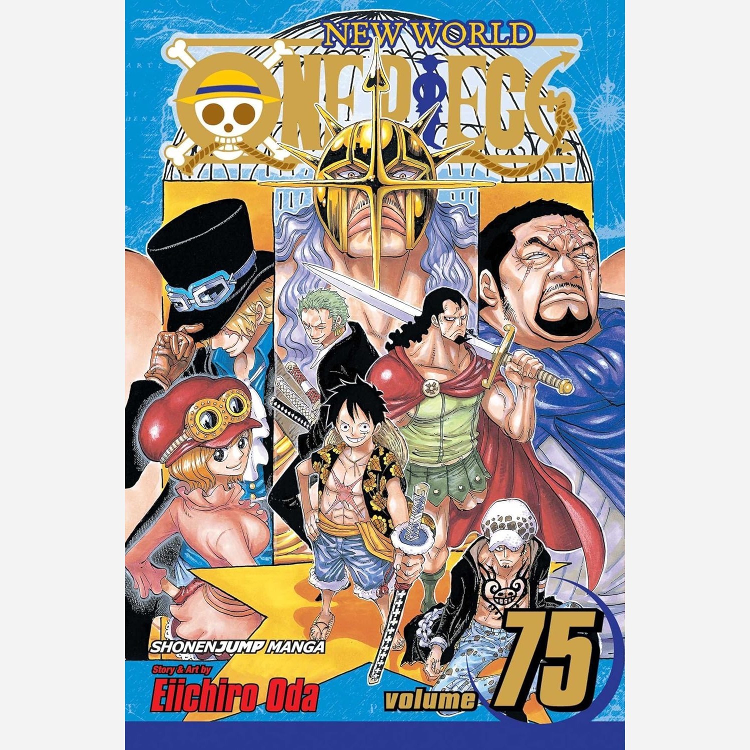 مانگا One Piece 75 وان پیس 75 انگلیسی و فارسی