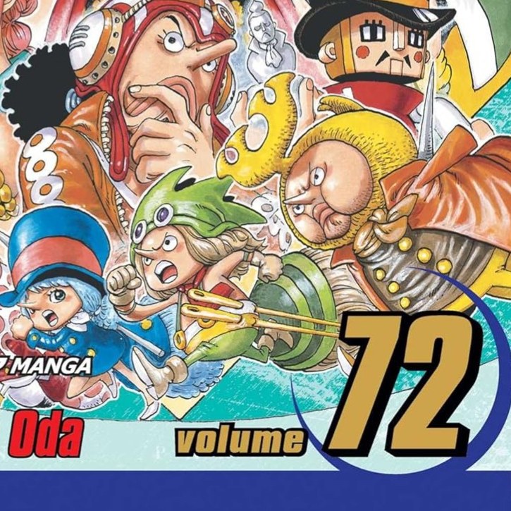 مانگا One Piece 72 وان پیس 72 انگلیسی و فارسی