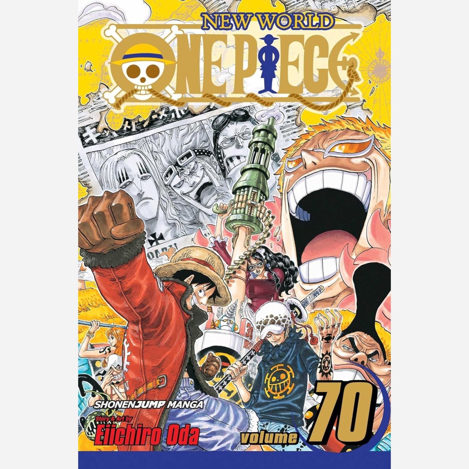 مانگا One Piece 70 وان پیس 70 انگلیسی و فارسی