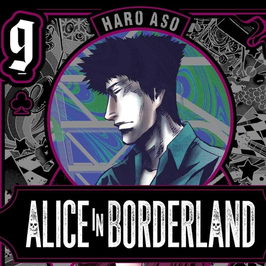مانگا Alice in Borderland 9 آلیس در سرزمین مرزی 9 انگلیسی