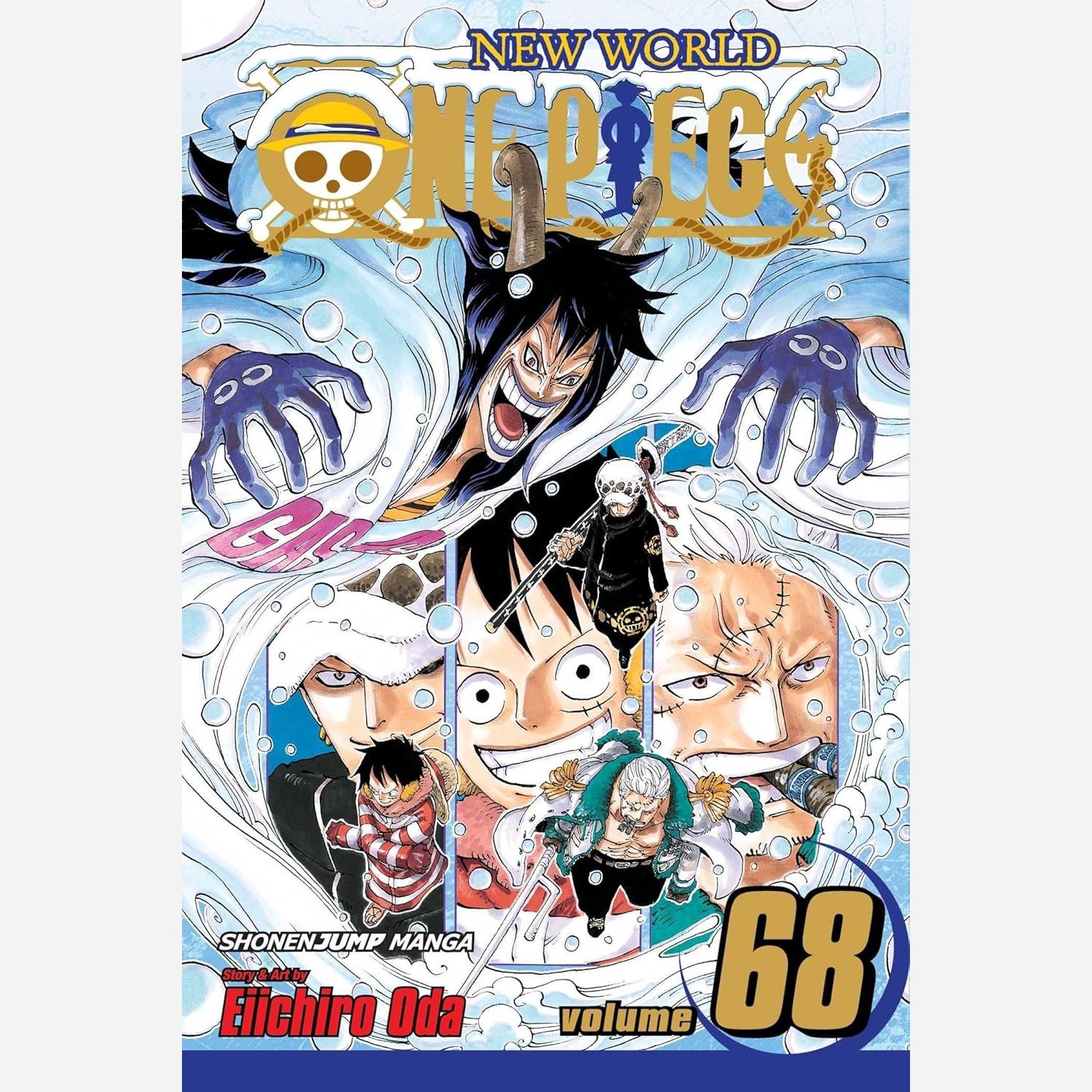 مانگا One Piece 68 وان پیس 68 انگلیسی و فارسی