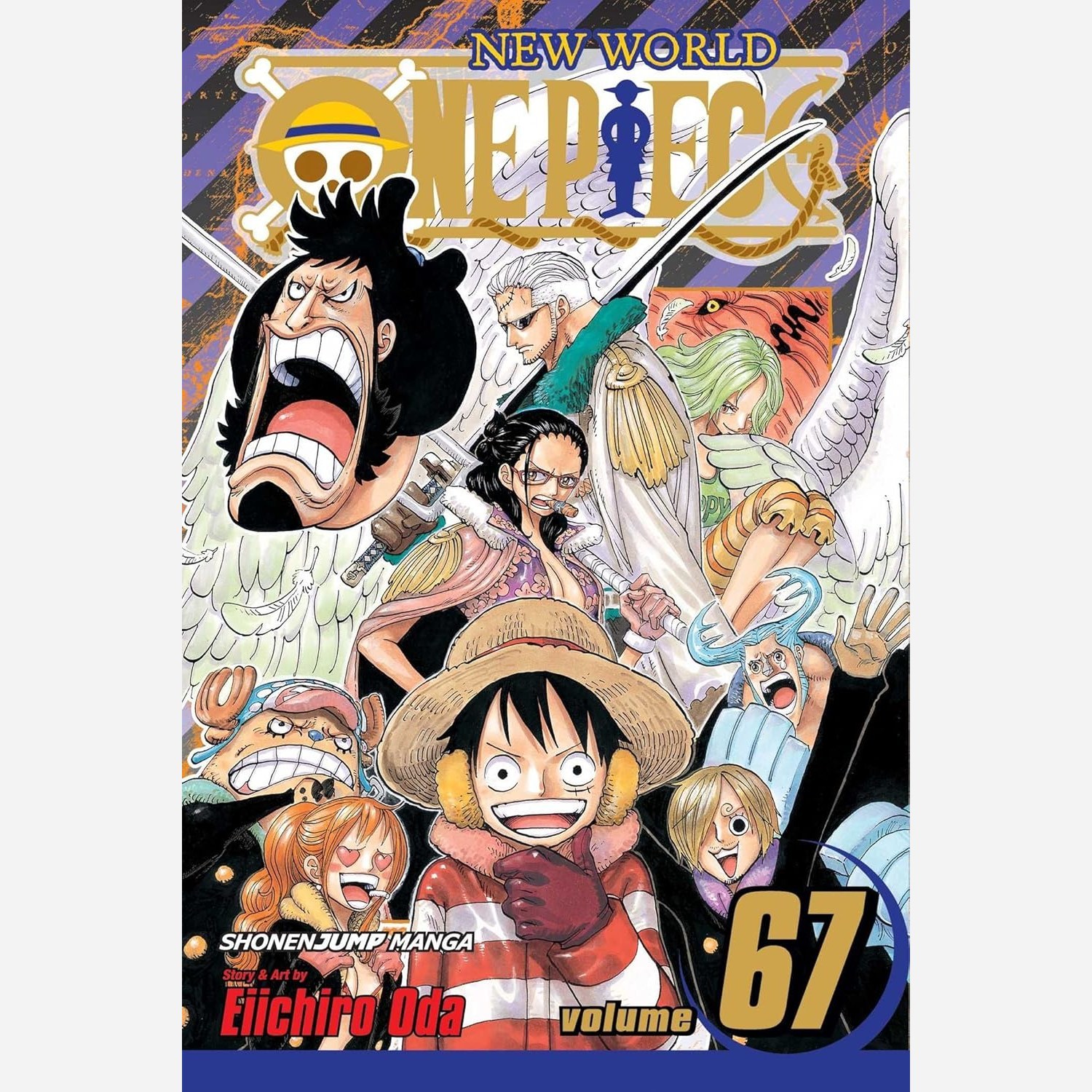 مانگا One Piece 67 وان پیس 67 انگلیسی و فارسی