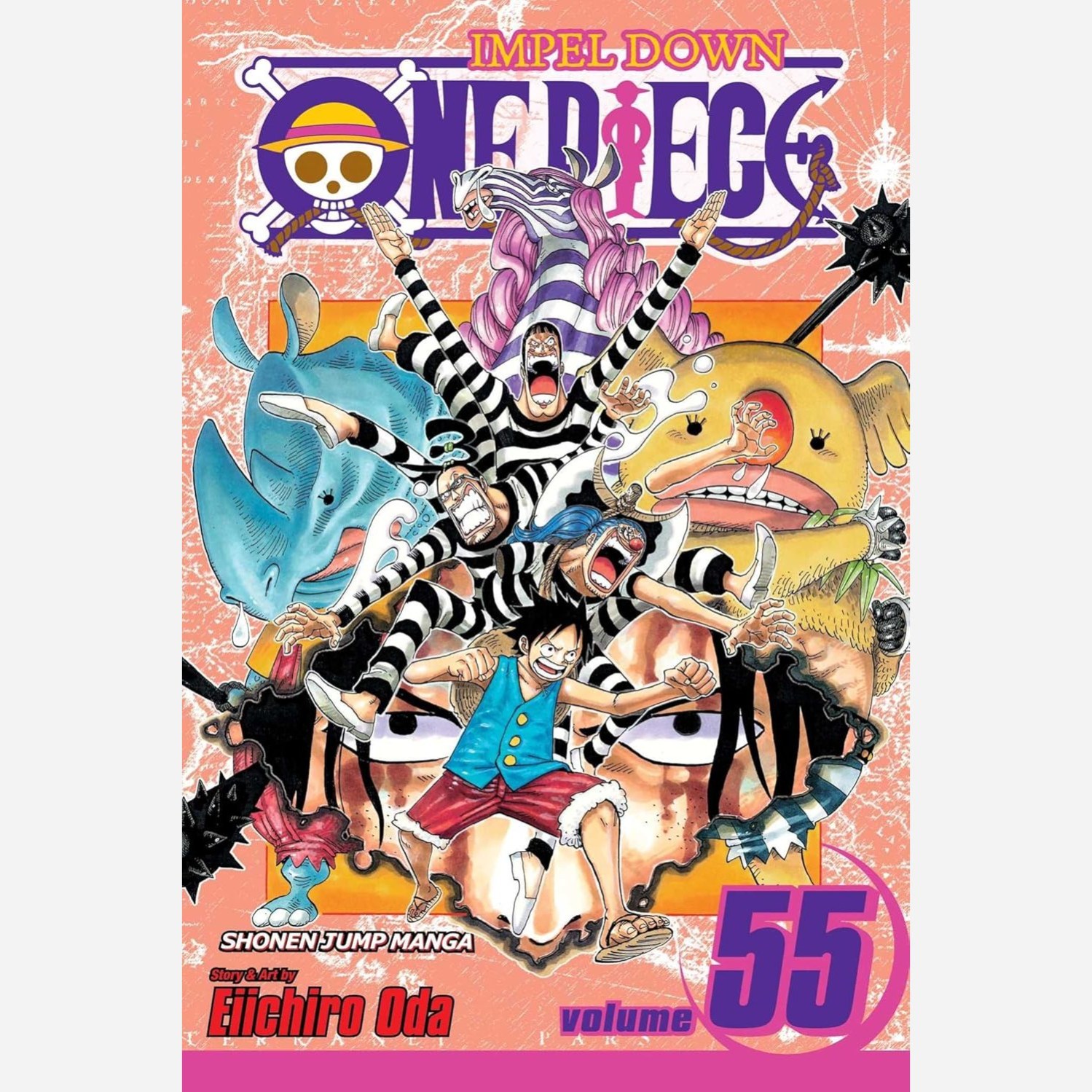 مانگا وان پیس One Piece 55 انگلیسی و فارسی
