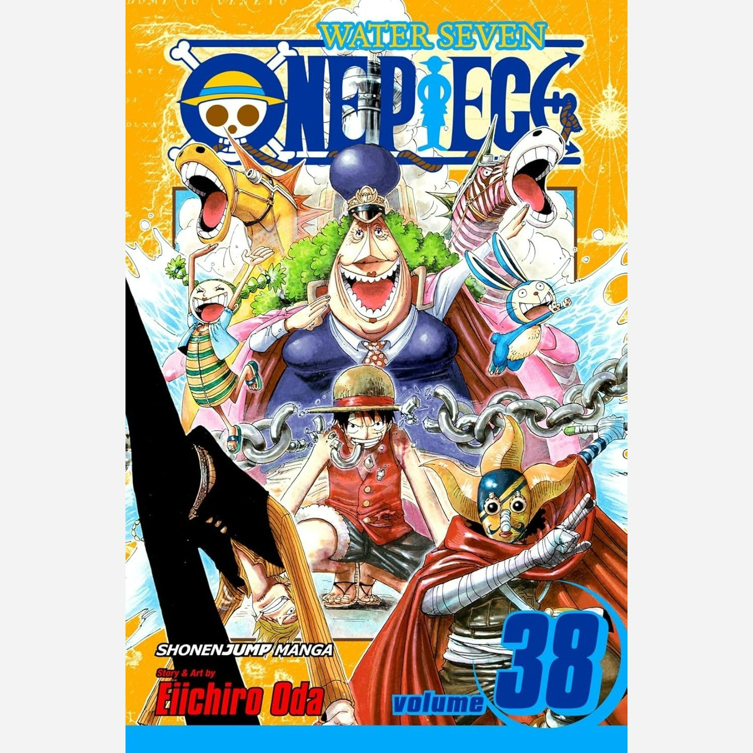 مانگا وان پیس One Piece 38 انگلیسی و فارسی