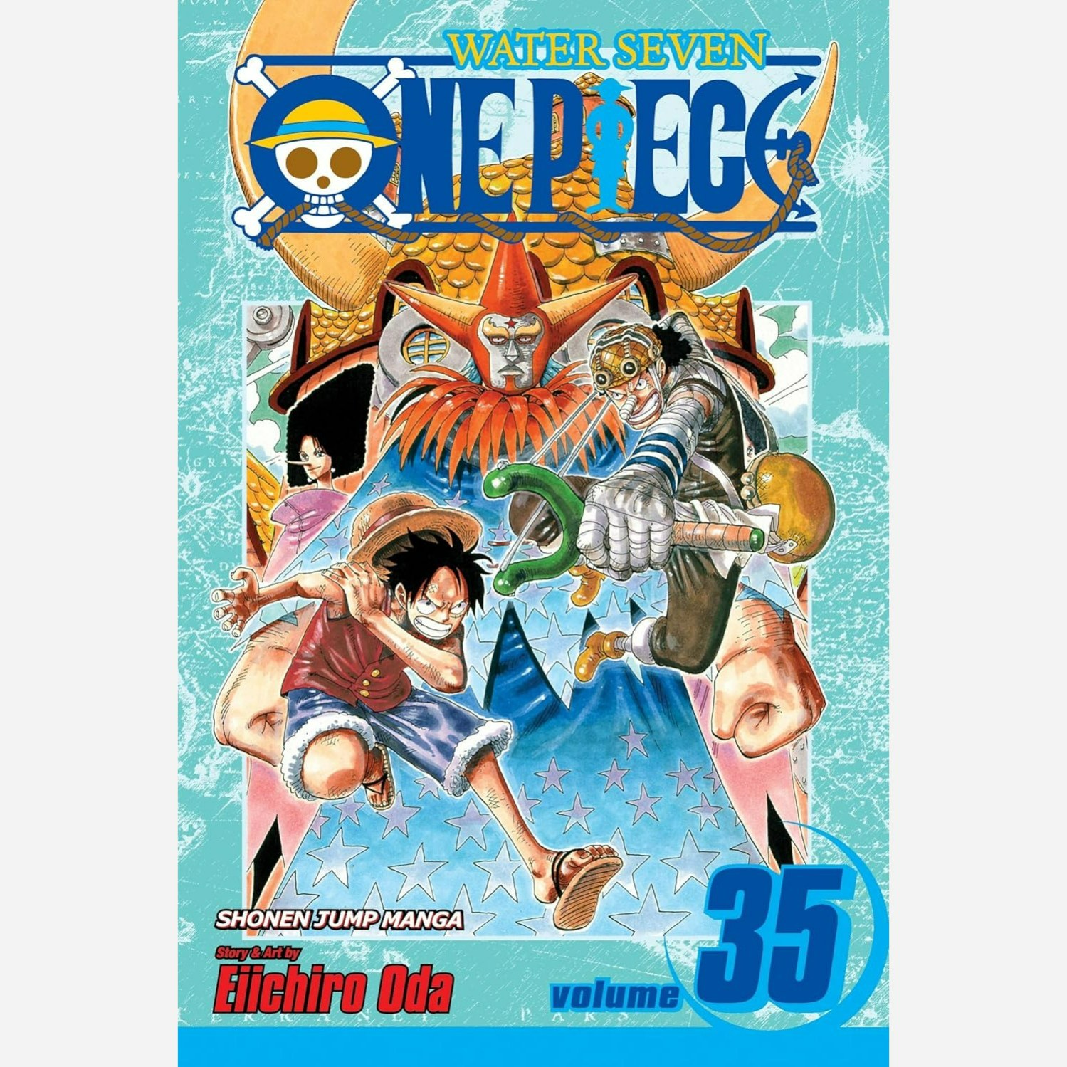 مانگا وان پیس One Piece 35 انگلیسی و فارسی