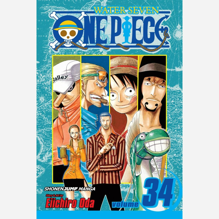 مانگا وان پیس One Piece 34 انگلیسی و فارسی
