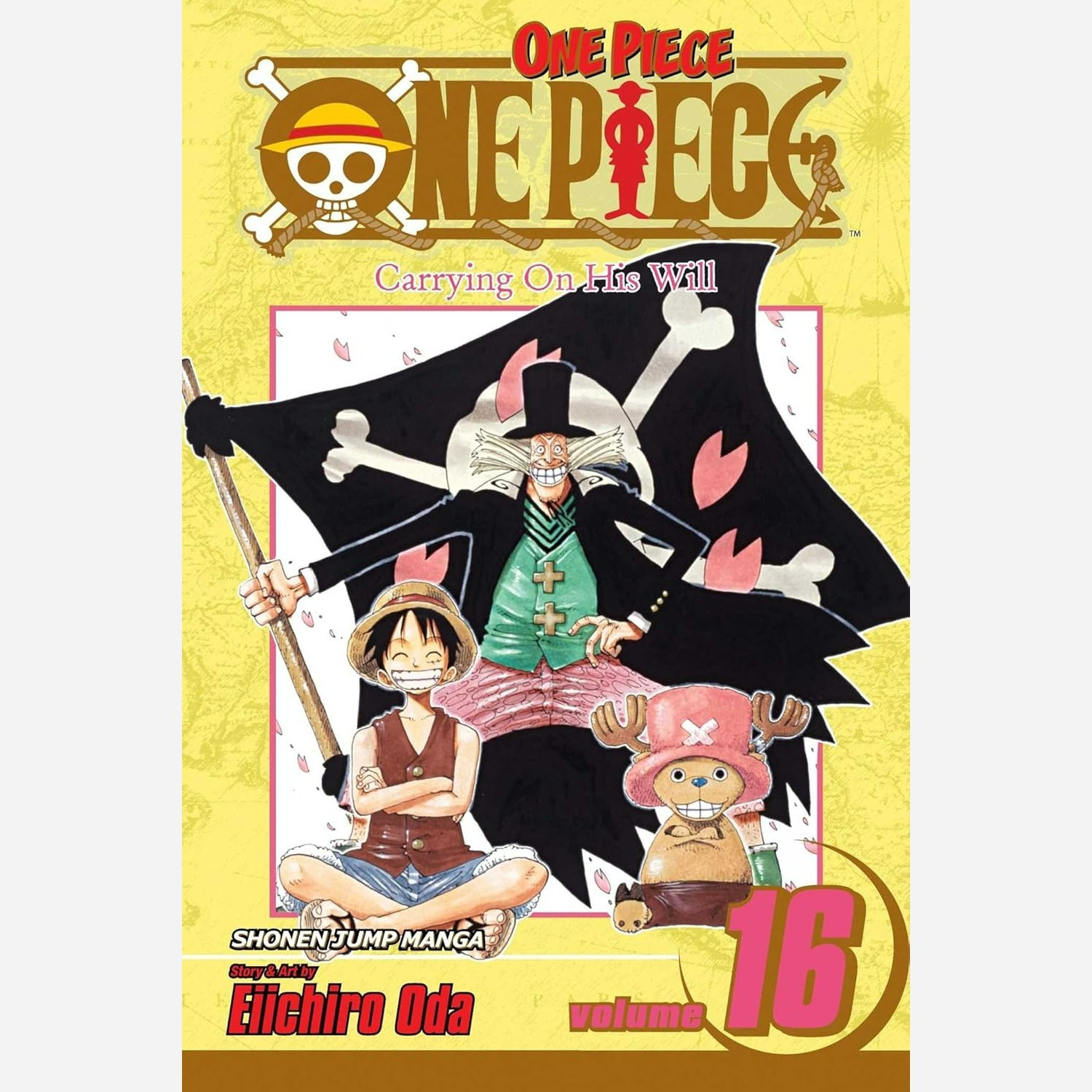 مانگا وان پیس One Piece 16 انگلیسی و فارسی