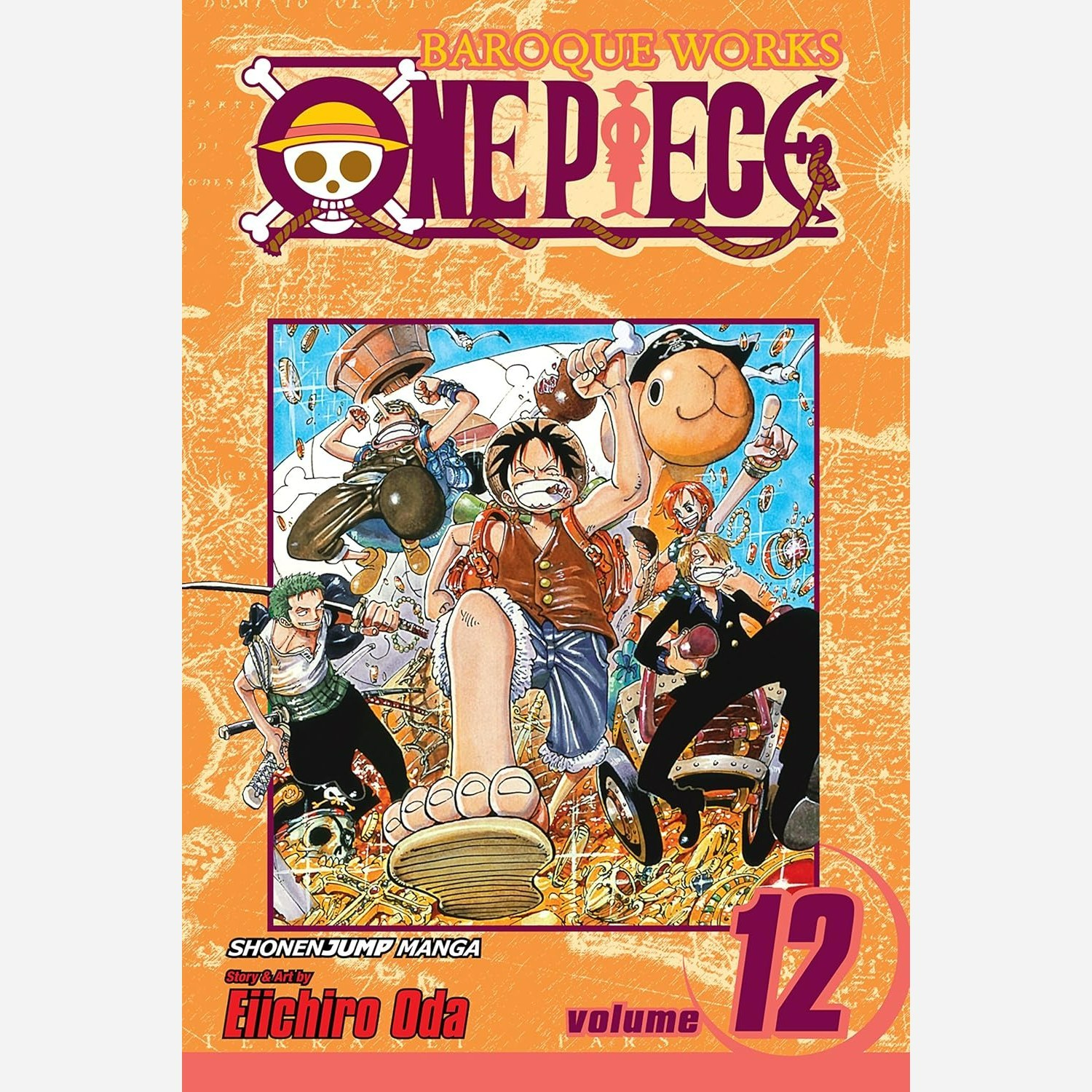 مانگا وان پیس One Piece 12 انگلیسی و فارسی