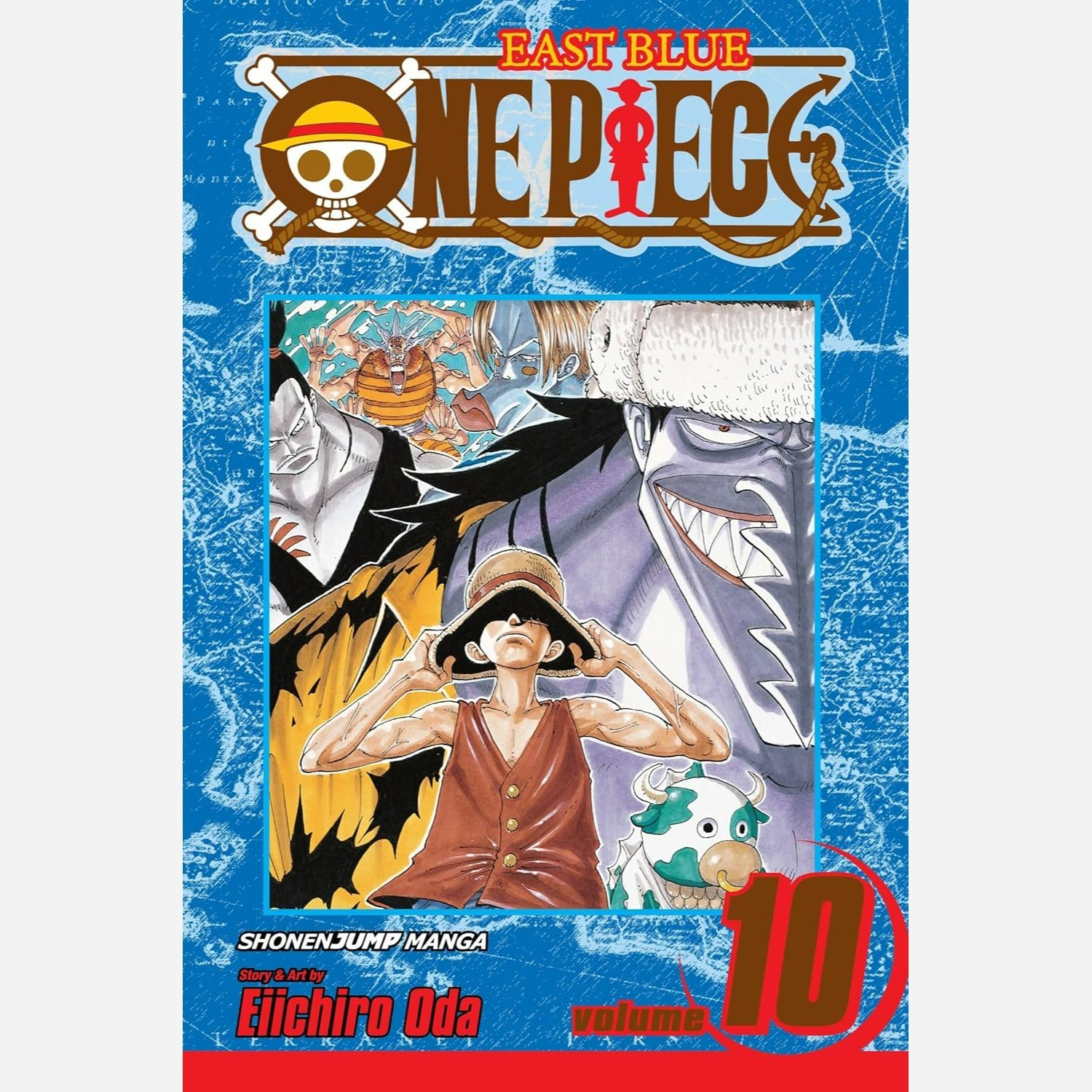 مانگا وان پیس One Piece 10 انگلیسی و فارسی