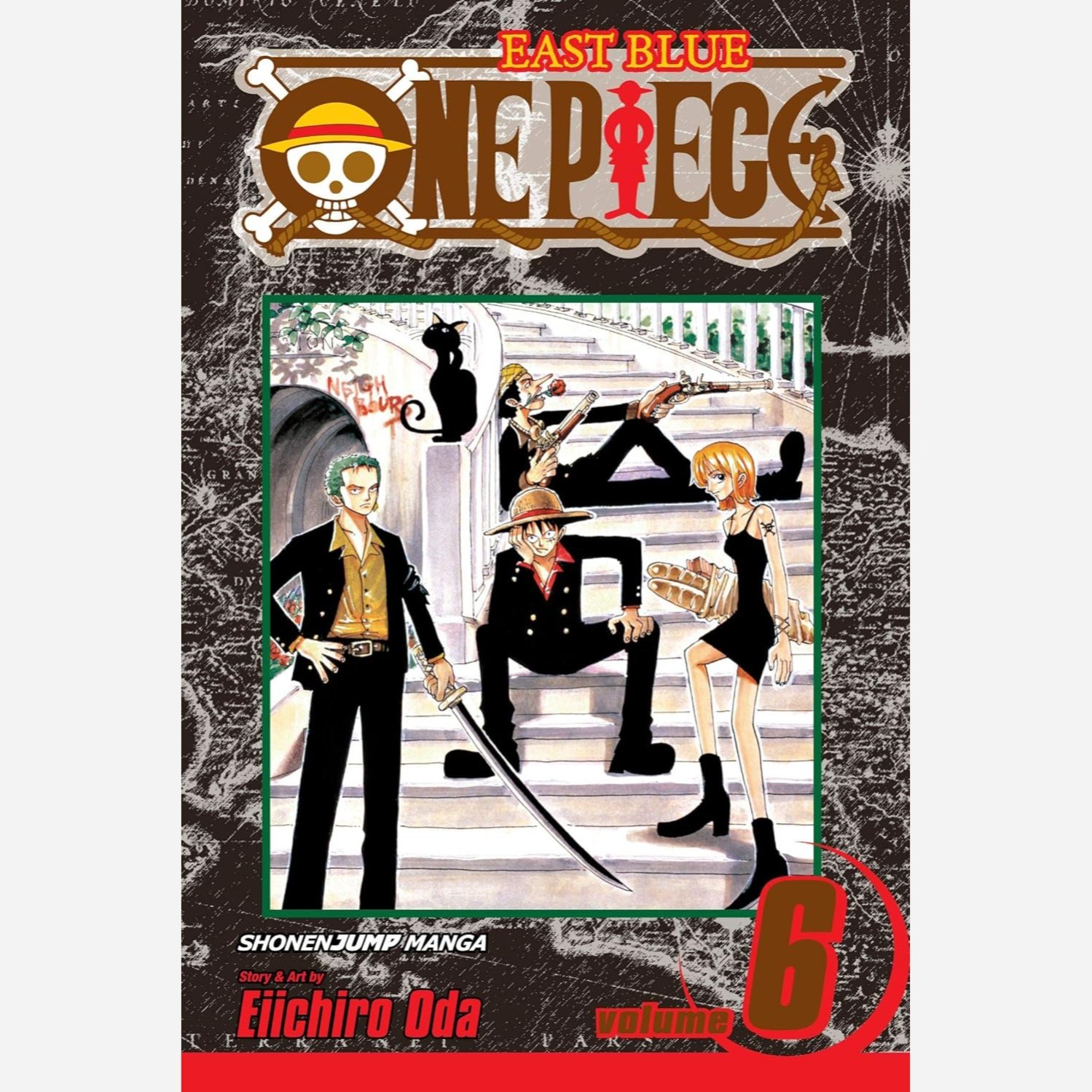 مانگا وان پیس One Piece 6 انگلیسی و فارسی