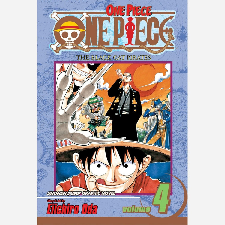 مانگا وان پیس One Piece 4 انگلیسی و فارسی