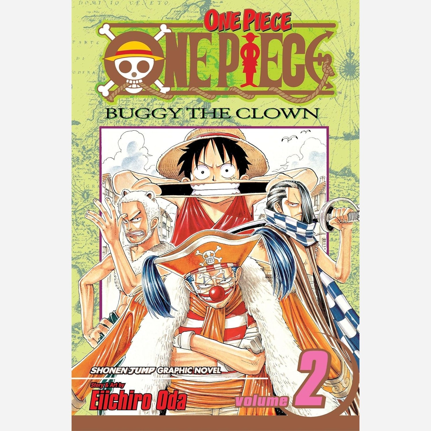 مانگا وان پیس One Piece 2 انگلیسی و فارسی