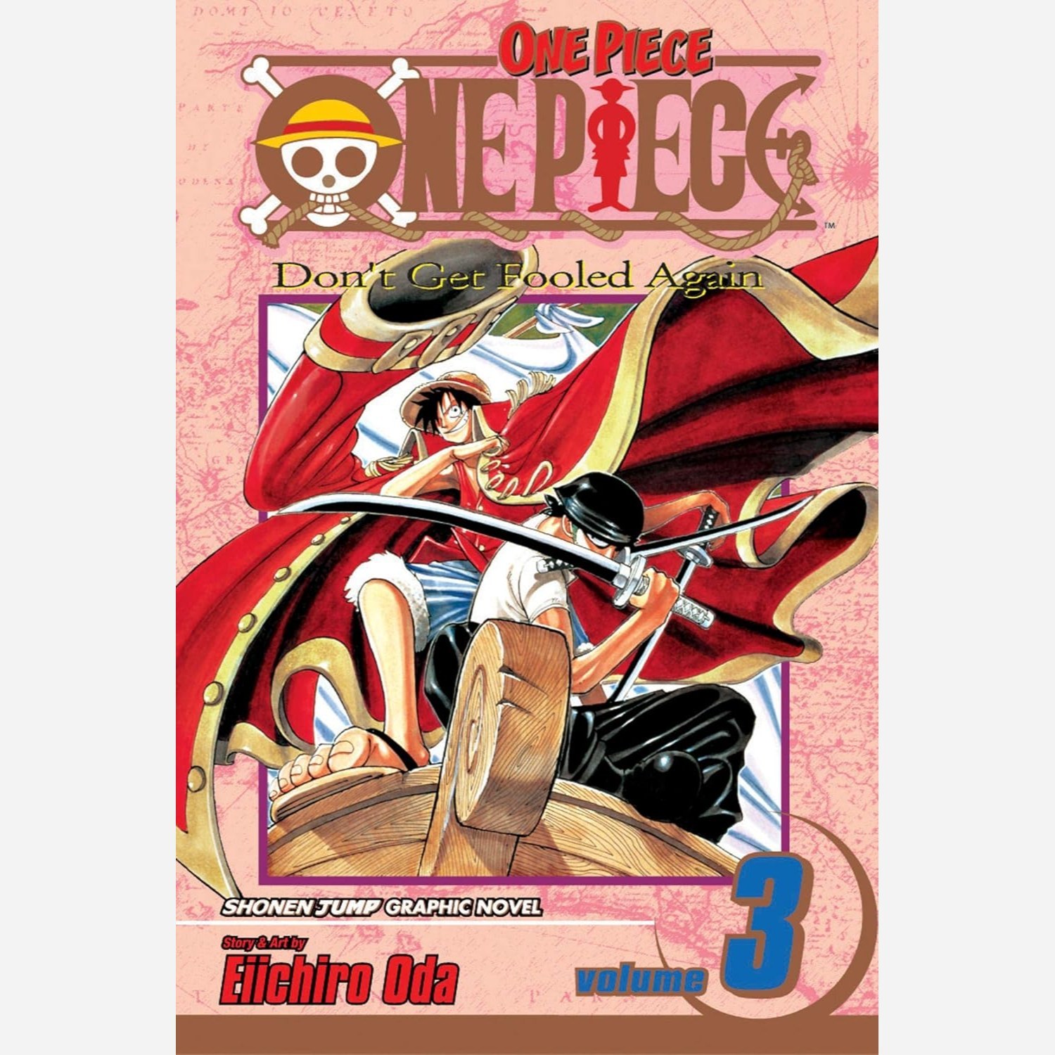 مانگا وان پیس One Piece 3 انگلیسی و فارسی