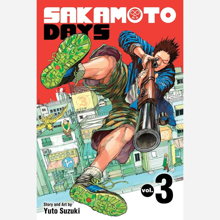 مانگا روزهای ساکاموتو Sakamoto Days 3