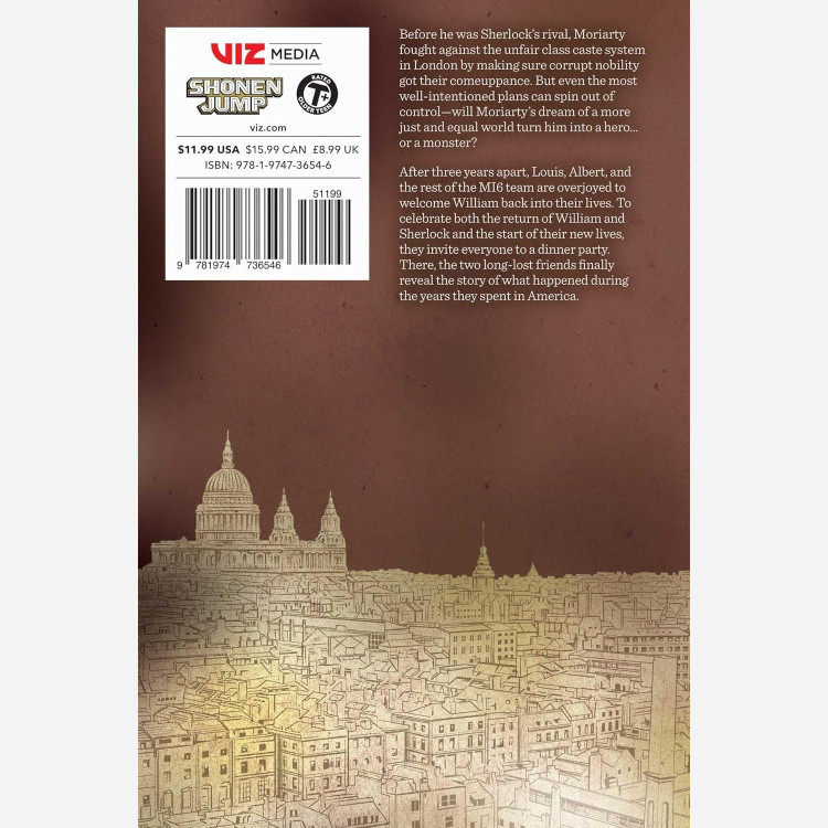 مانگا Moriarty the Patriot 17 موریارتی 17 انگلیسی و فارسی