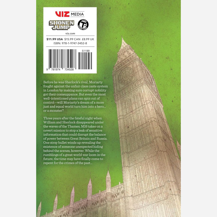 مانگا Moriarty the Patriot 15 موریارتی 15 انگلیسی و فارسی