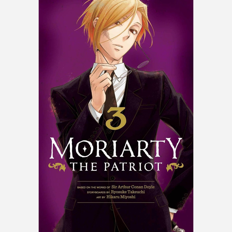 مانگا موریارتی Moriarty the Patriot 3 انگلیسی و فارسی