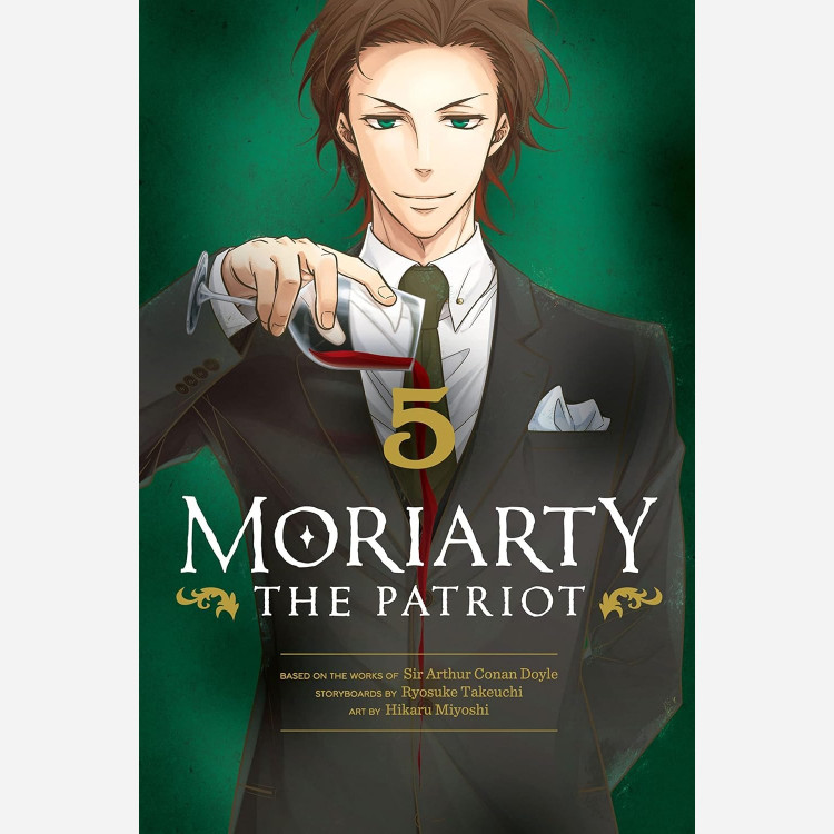 مانگا موریارتی Moriarty the Patriot 5 انگلیسی و فارسی