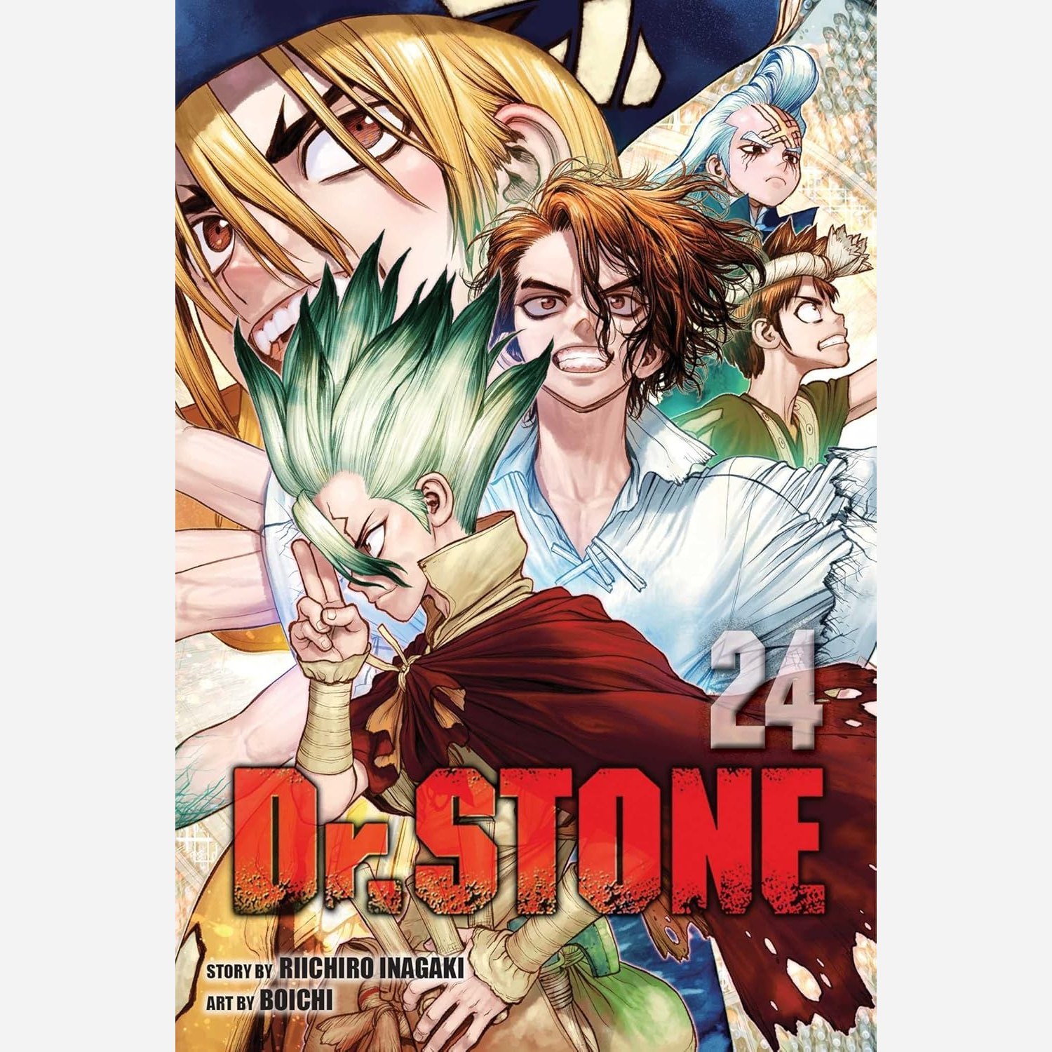 مانگا Dr STONE 24 دکتر استون 24 انگلیسی