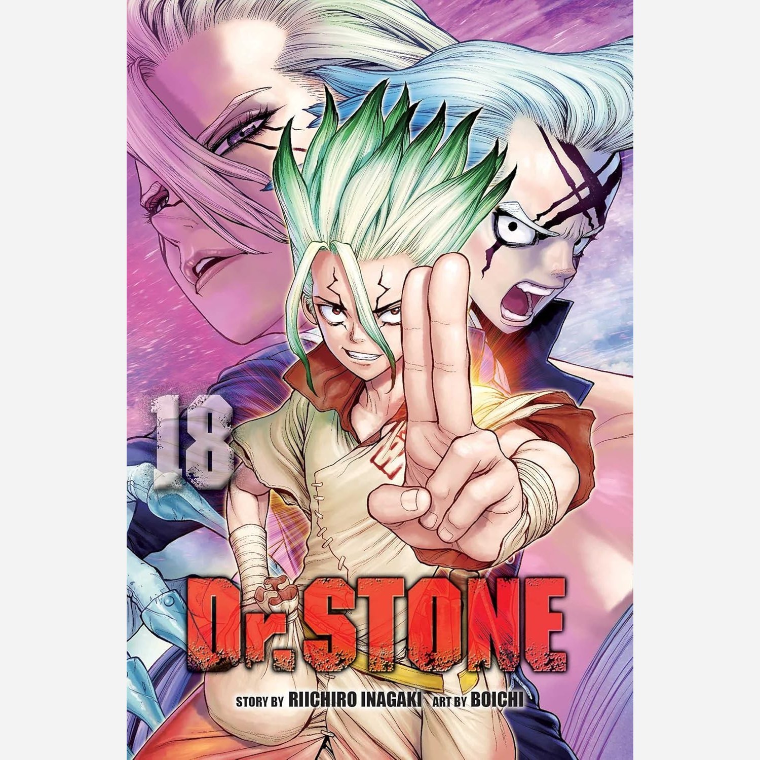 مانگا دکتر استون Dr STONE 18 انگلیسی