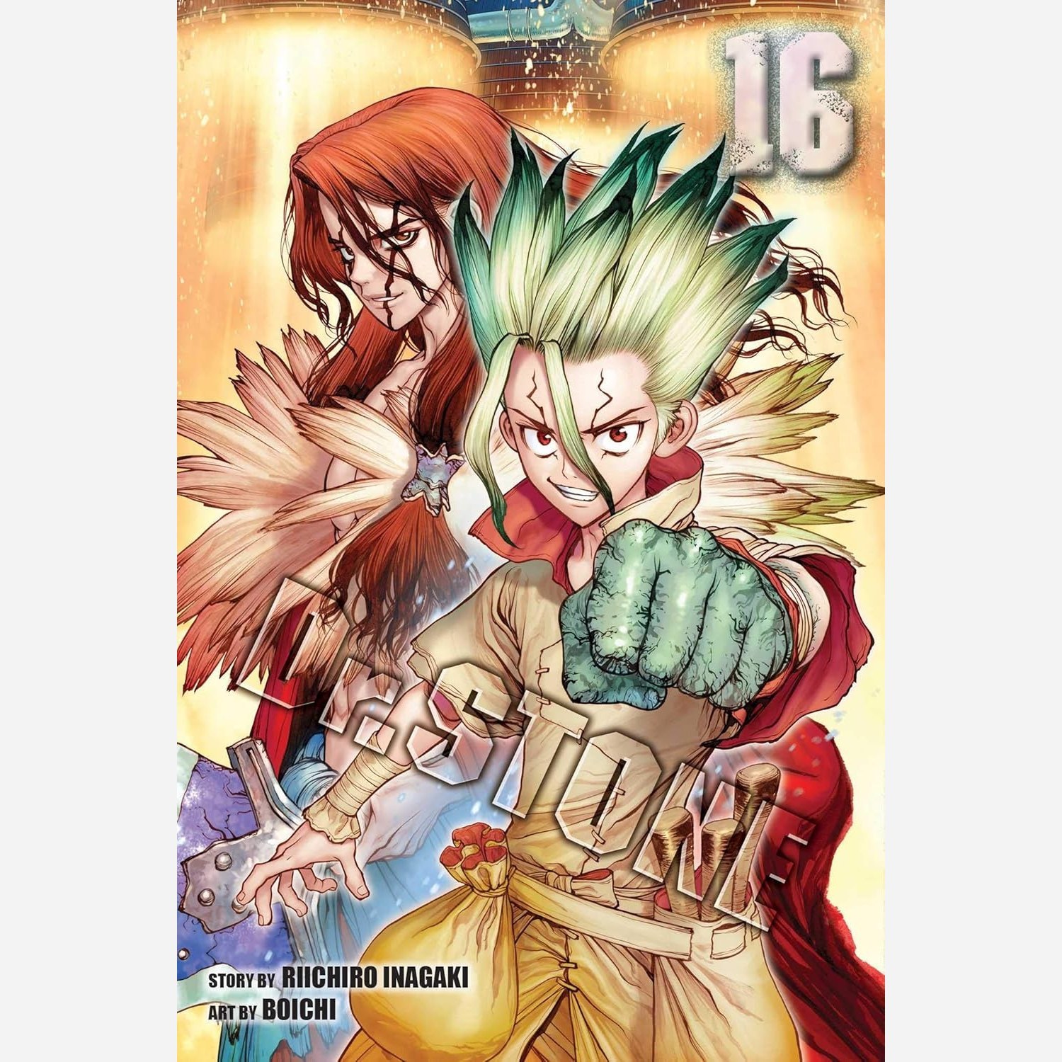 مانگا دکتر استون Dr STONE 16 انگلیسی